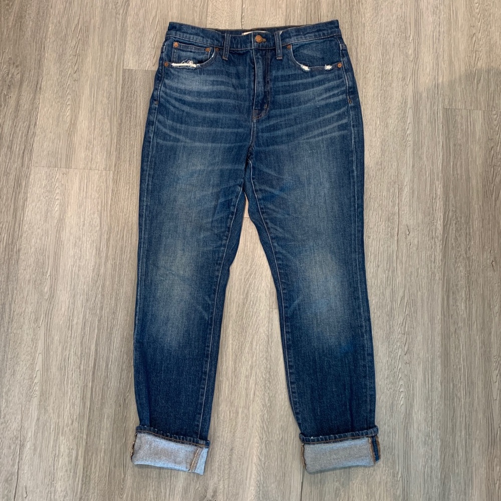 Madewell High-Rise Boyjean